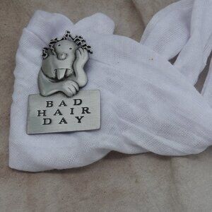 Bad Hair Day Brooch